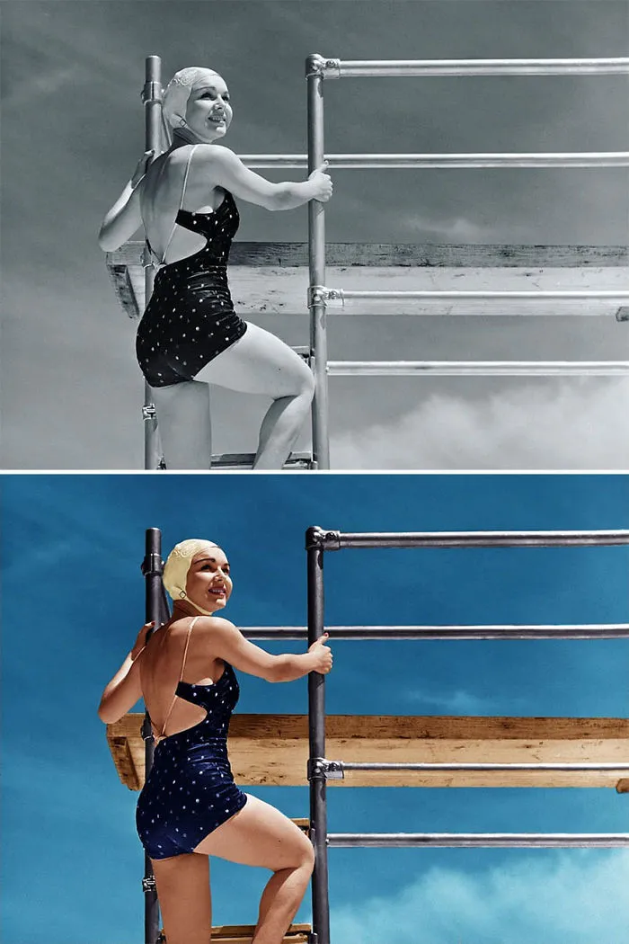 27 Old Photos Before And After I Colorized Them