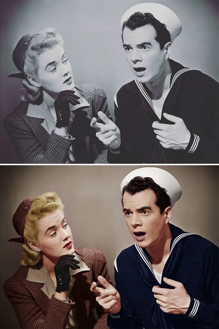27 Old Photos Before And After I Colorized Them