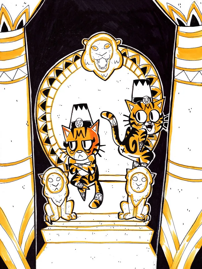 Royalty: Polly & Caster