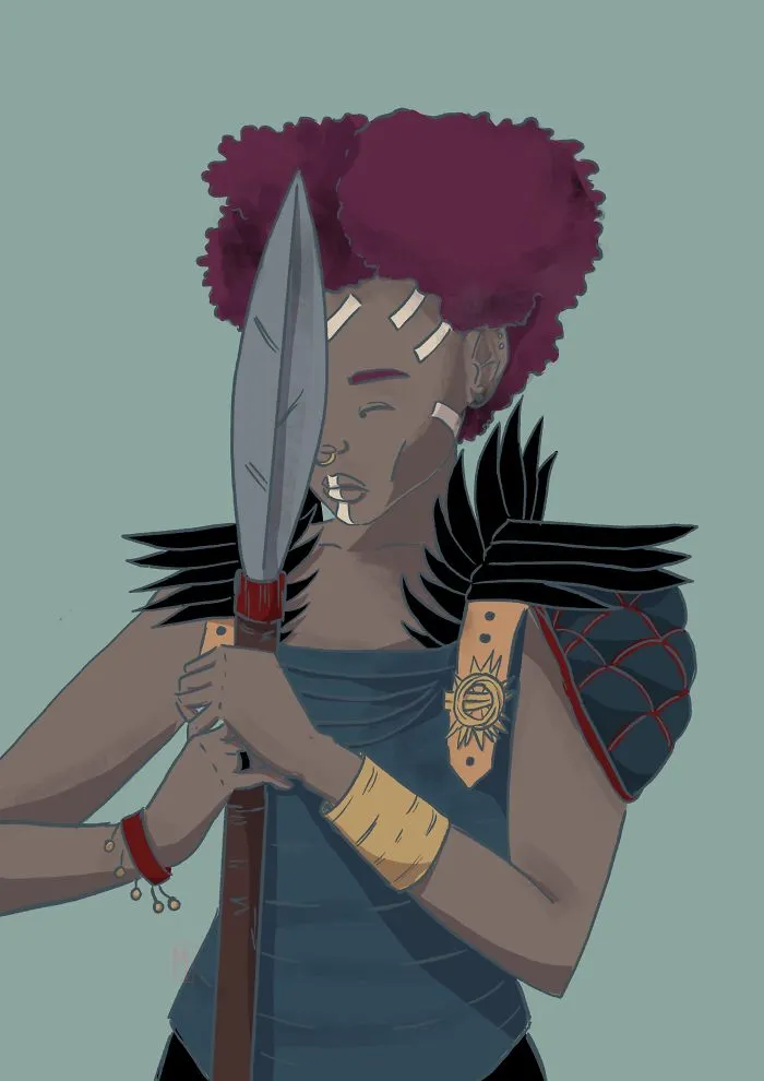 I Illustrated Warrior Women In The Modern Day Using Alternative Fashion