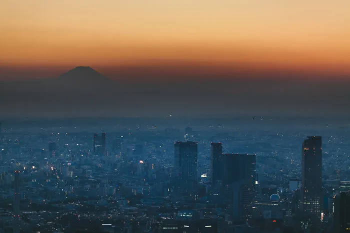 Mount Fuji From Roppongi Hills
