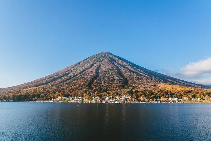 Mount Nantai And Lake Chuzenjiko