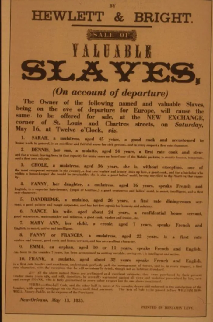 These 22 Unbelievable Ads For American Slaves From The 19th Century Will Infuriate You