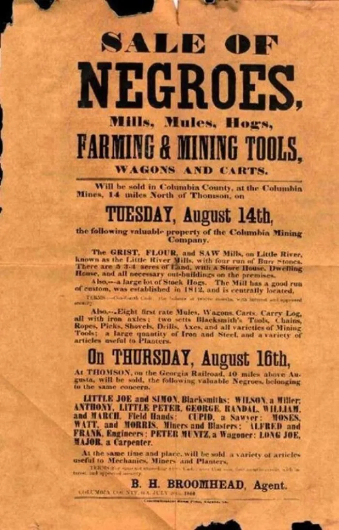 These 22 Unbelievable Ads For American Slaves From The 19th Century Will Infuriate You