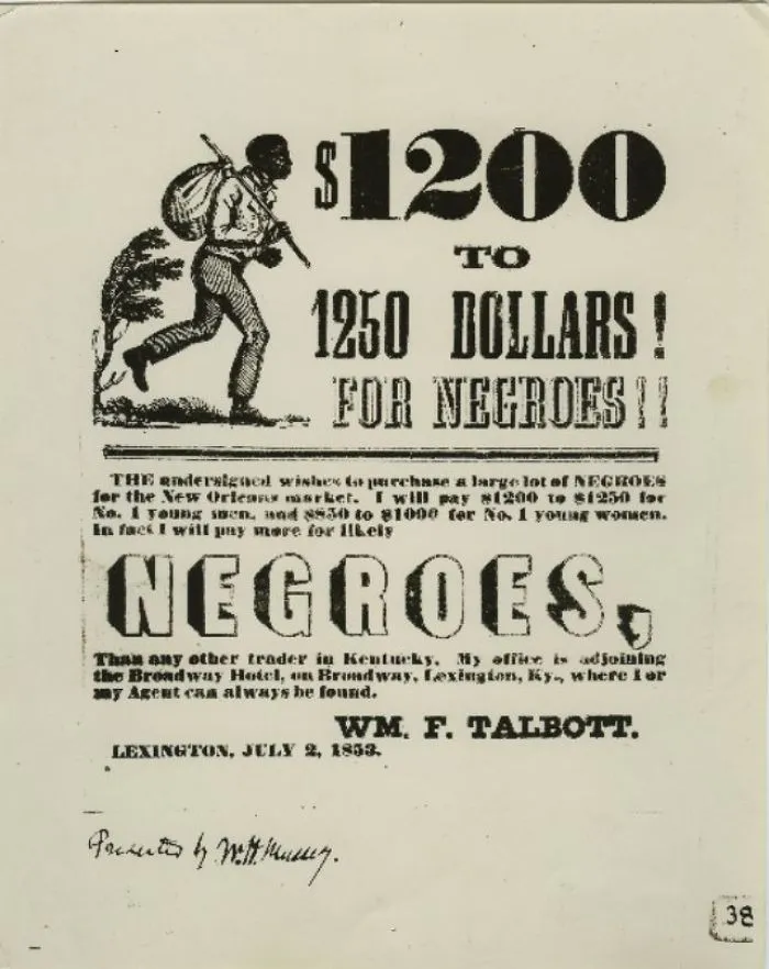 These 22 Unbelievable Ads For American Slaves From The 19th Century Will Infuriate You