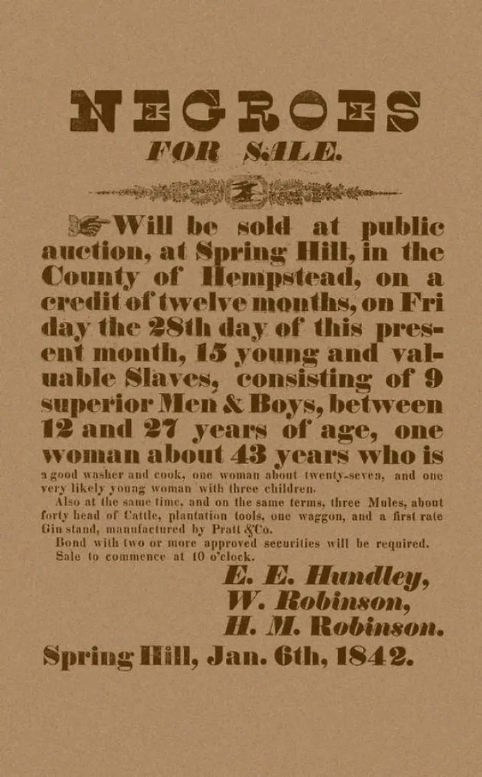 These 22 Unbelievable Ads For American Slaves From The 19th Century Will Infuriate You