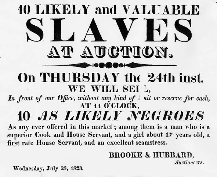 These 22 Unbelievable Ads For American Slaves From The 19th Century Will Infuriate You