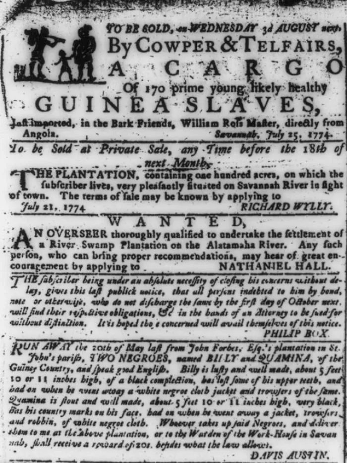 These 22 Unbelievable Ads For American Slaves From The 19th Century Will Infuriate You
