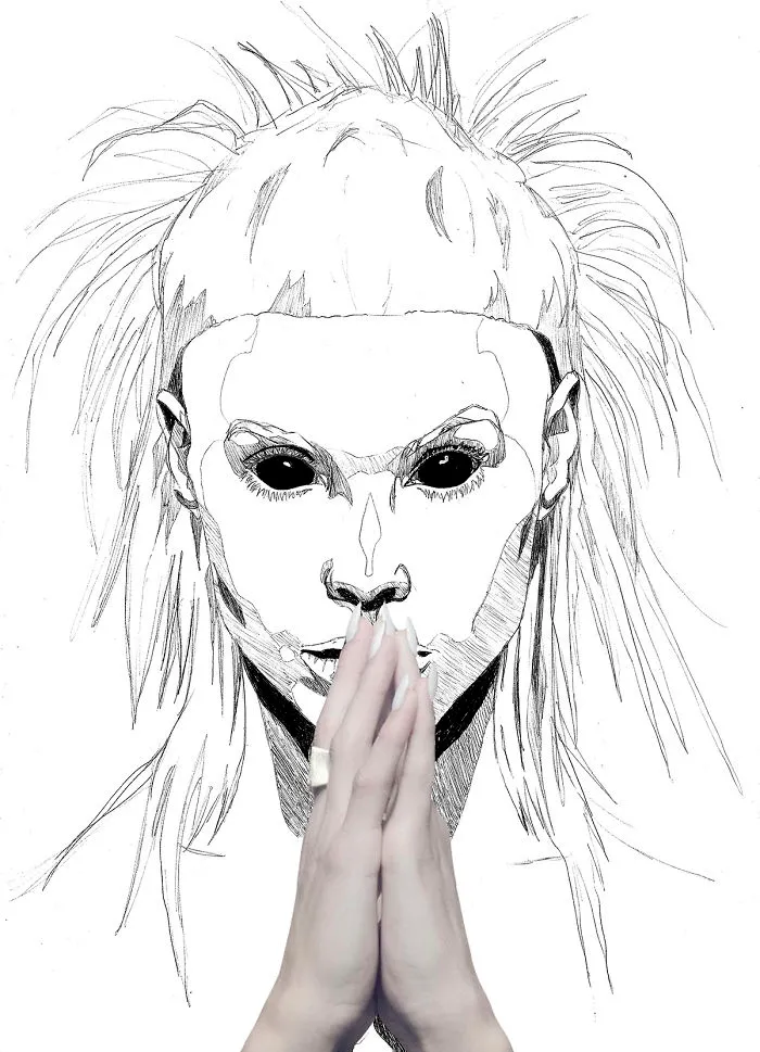Lazy Artist Who Only Draws With A Black Pen