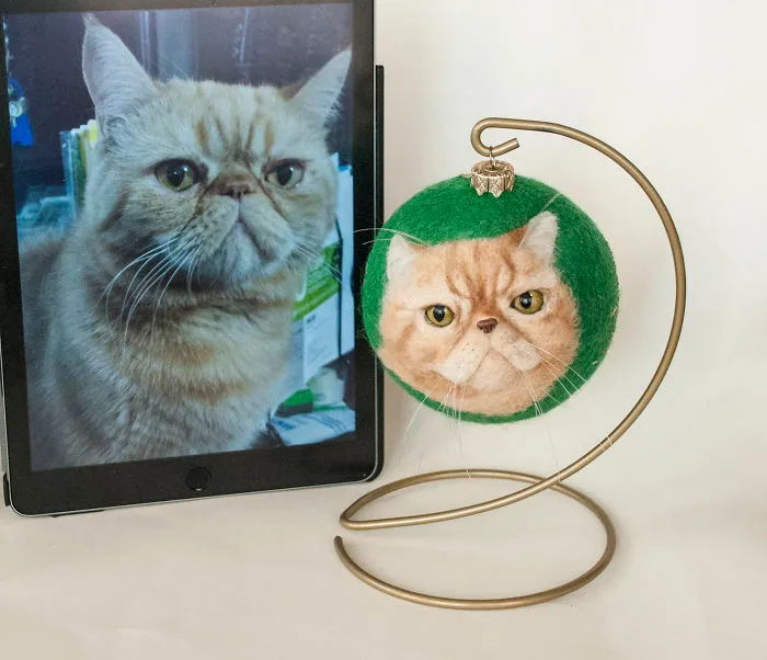 I Use Natural Sheep's Wool To Felt 3D Animal Portraits And I Love Every Model I've Created (26 Pics)