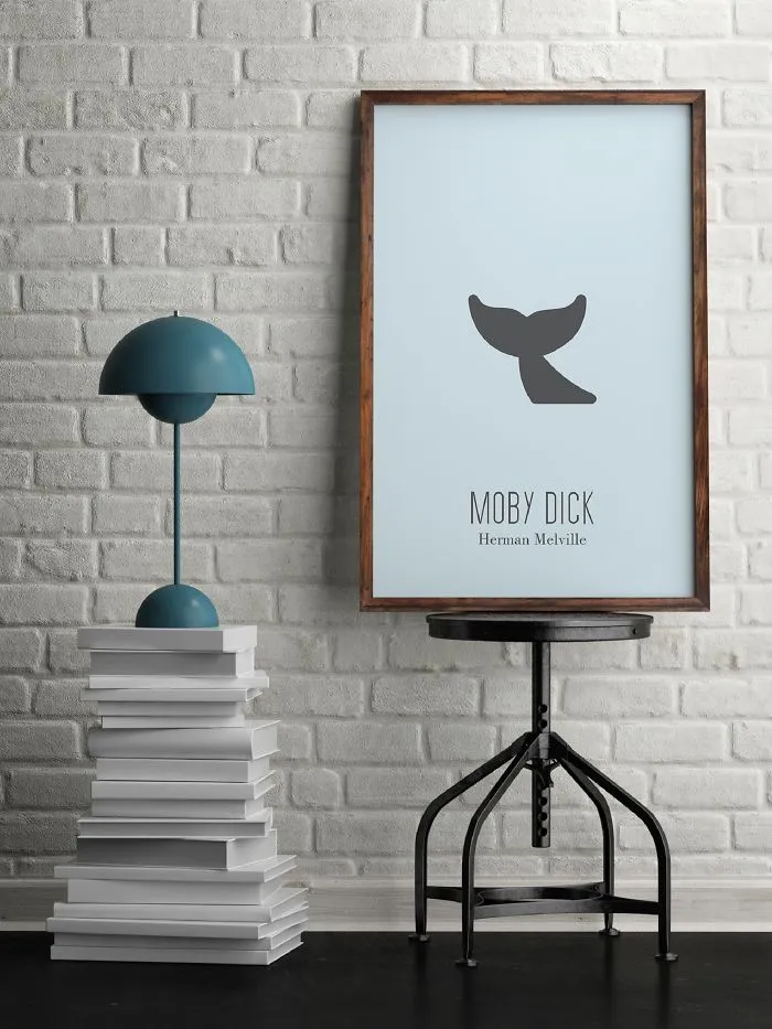 10 Mininalist Posters Of Famous Books