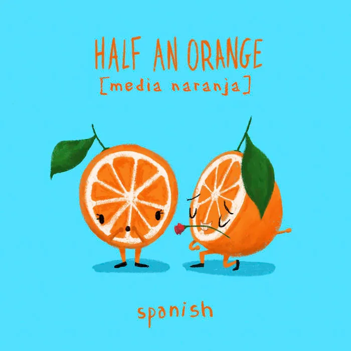 Half An Orange - Spanish