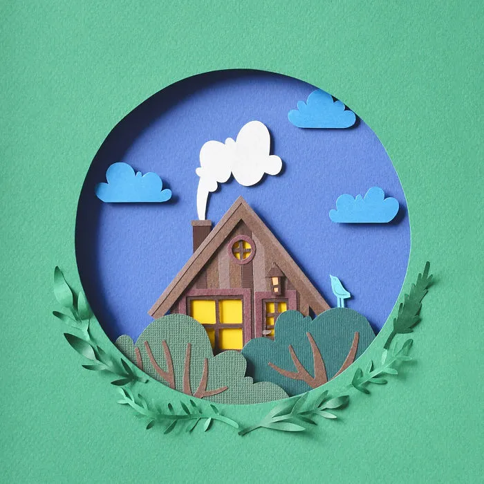 I Made Hundreds Of Paper Plants To Bring Spring Closer, Or Paper World