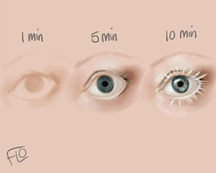 Artist Shows How Much Time She Actually Needs To Perfect One Drawing
