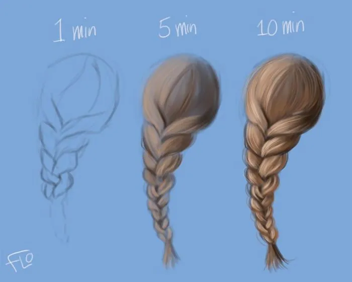 Artist Shows How Much Time She Actually Needs To Perfect One Drawing