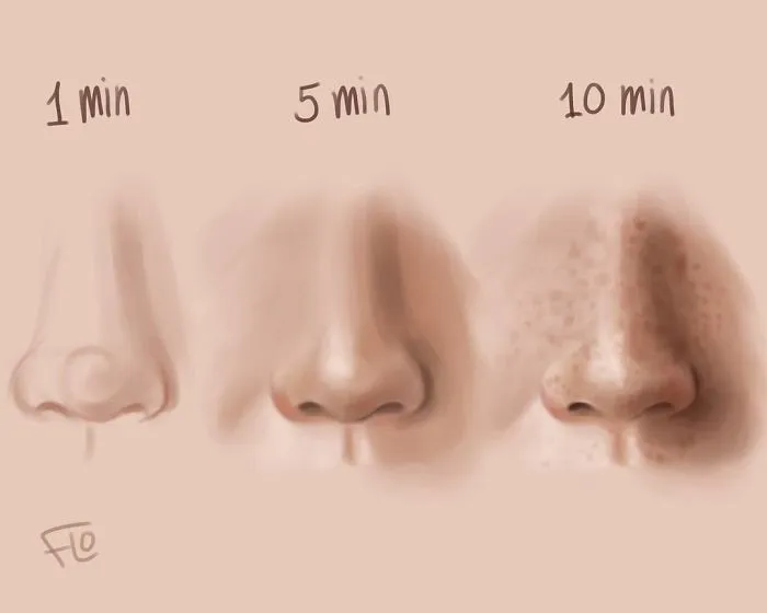 Artist Shows How Much Time She Actually Needs To Perfect One Drawing