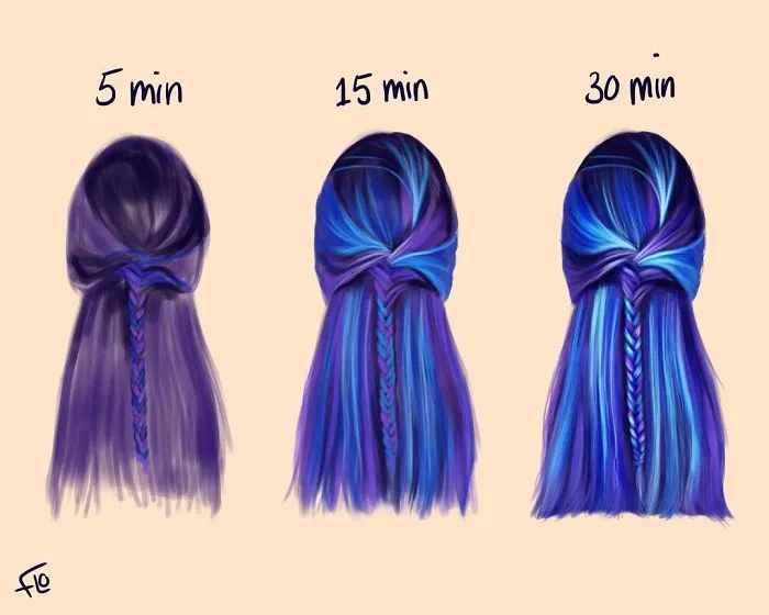 Artist Shows How Much Time She Actually Needs To Perfect One Drawing
