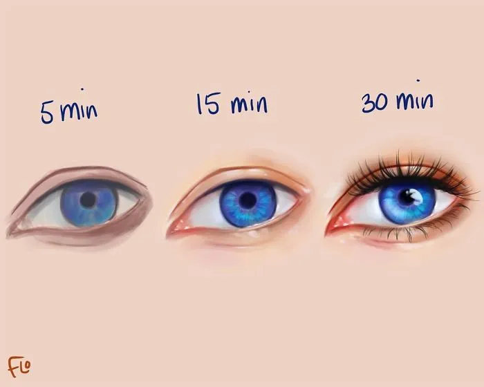 Artist Shows How Much Time She Actually Needs To Perfect One Drawing