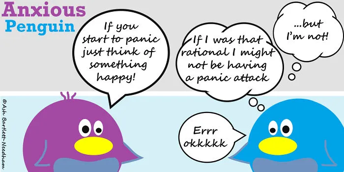 This Is What "Anxiety Advice" Can Feel Like... Even When It's Meant Well...