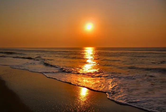 An Early Walk On Maryland's Assateague Island Seashore