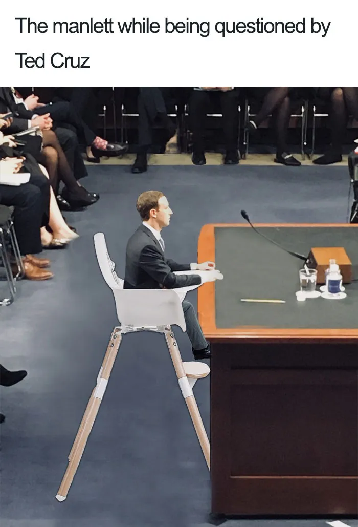 58 Hilarious Ways The Internet Trolled Mark Zuckerberg Testifying Before Congress