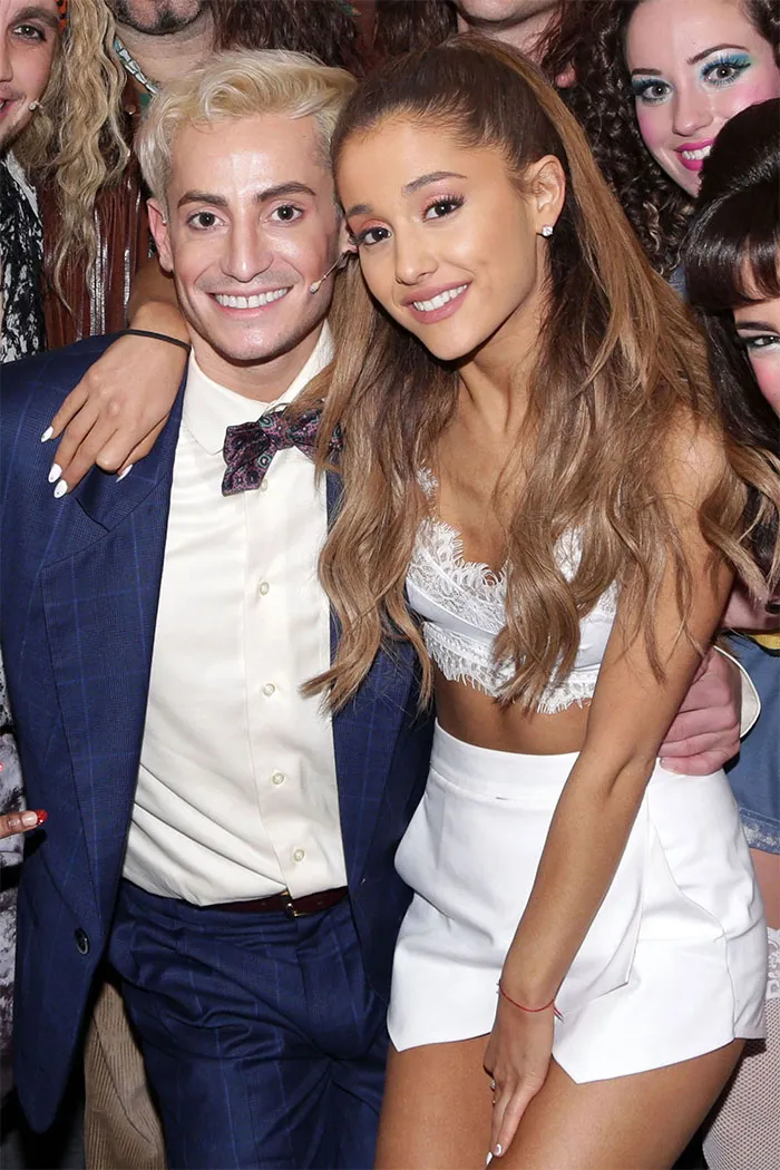 Ariana Grande y su hermano Frankie