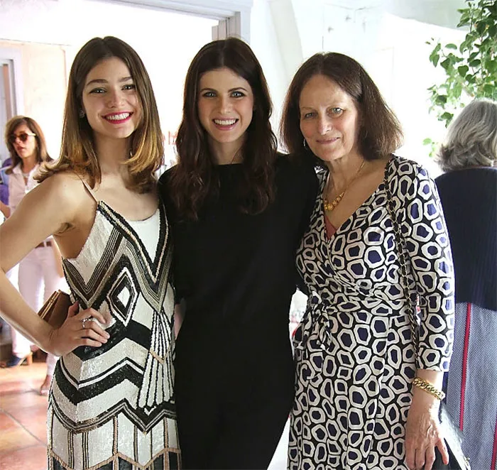 Alexandra Daddario With Her Sister Catharine