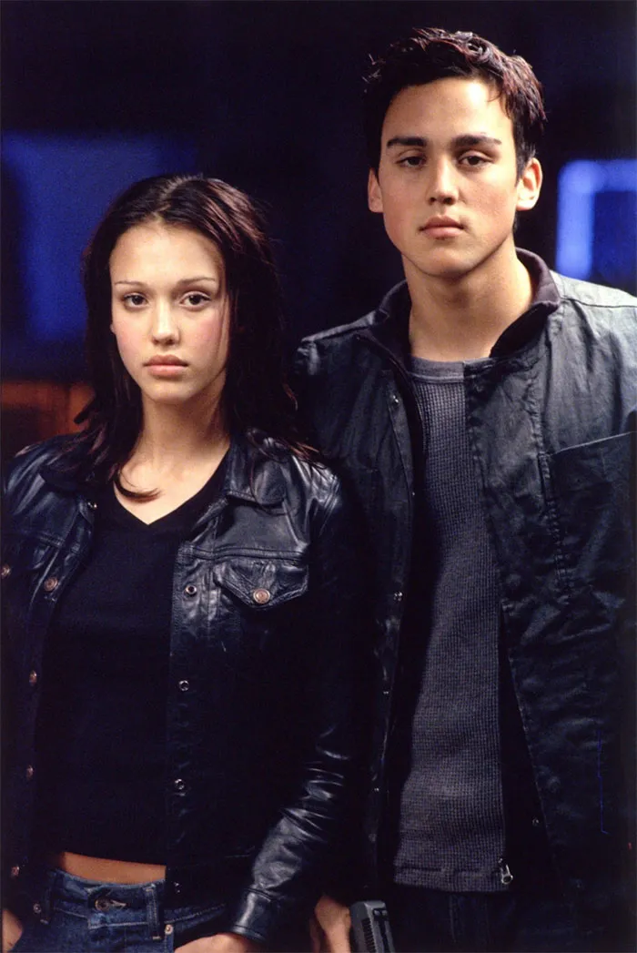 Jessica Alba With Her Brother Joshua