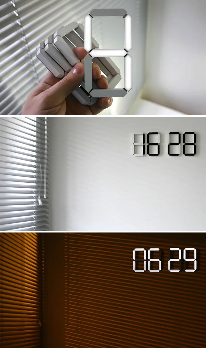 This LED Clock