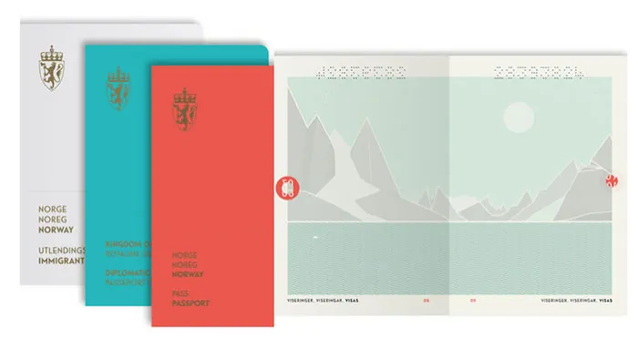 The New Norwegian Passport Design