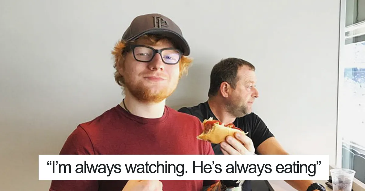 Ed Sheeran's Security Guard Has An Instagram, And It's Better Than His Boss's
