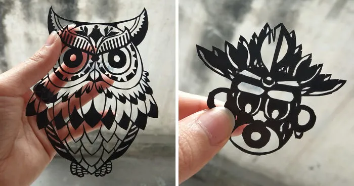 This Was My Very First Time With Papercut Arts