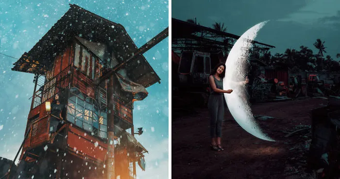 I Stayed At A Junkyard For A Week, I Made It As Surreal As Possible