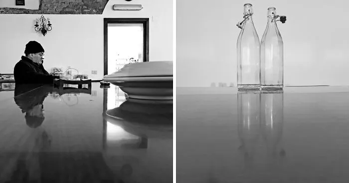 I Took Pictures Of Perfect Reflections Using My Mobile Phone