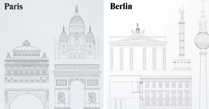 Studio Esinam Spent Five Years Depicting Cities As Architectural Drawings. Here Are 15 Of The Cities Depicted So Far