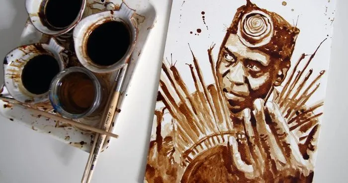 I Am A Coffee Addict, And I Love To Paint Portraits With It!