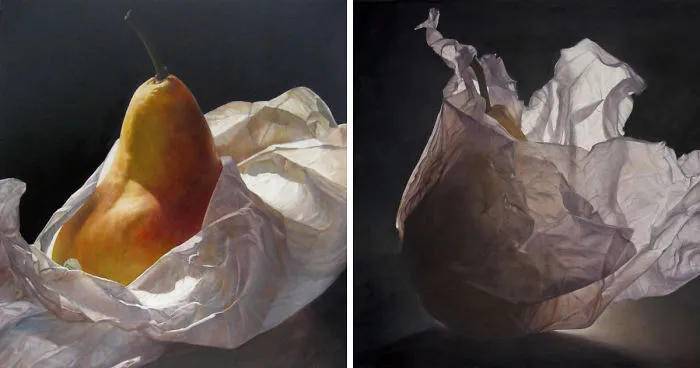 Sensual Paintings Of Pears