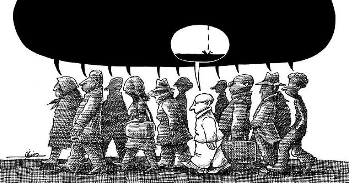 40 Anti-System Cartoons From Deported Iranian Cartoonist Mana Neyestani