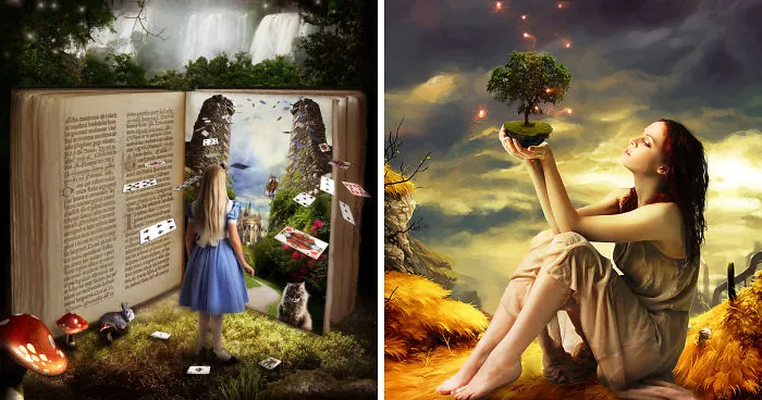 I Create Photo Manipulations In Photoshop