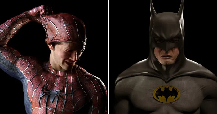 Artist Shows That Superheroes Also Have Their Days Of Sadness