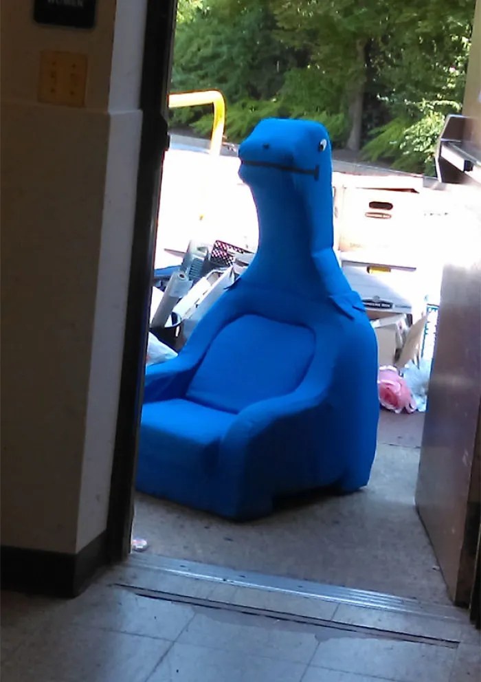 "Sometimes At Work Donators Will Just Leave Items Outside Without Ringing The Bell"  - Unnerved Goodwill Employee