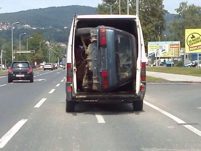 If It Fits... I Park A Car In A Van