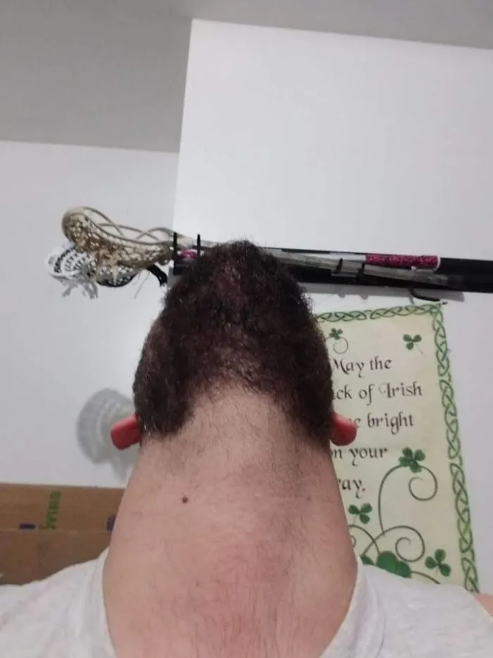 180 Hilariously Disturbing Photos Of Bearded Men Looking Straight Up