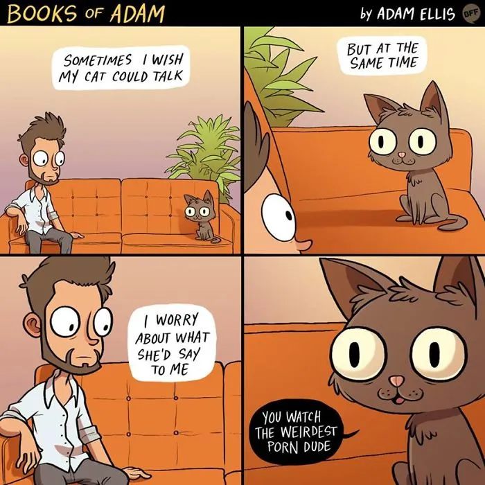 Comic Artist Adam Ellis Has Quit Buzzfeed, And Here Are 126 Of His Funniest Comics