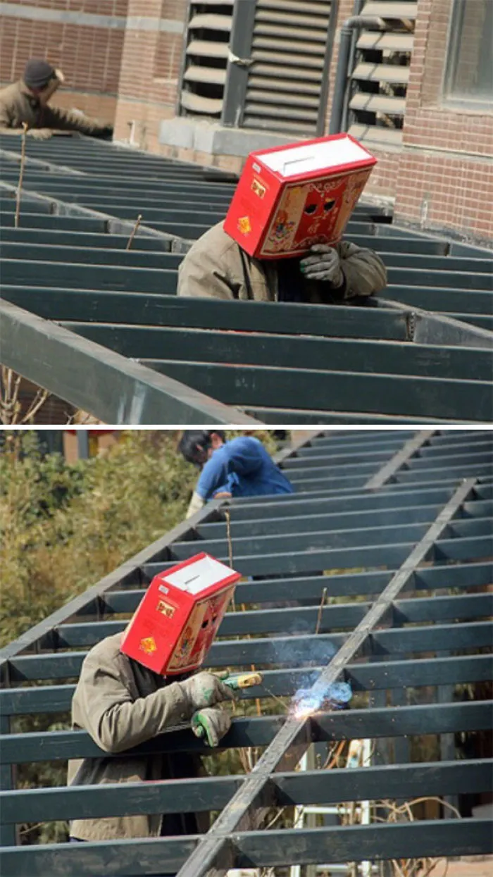 Protección para soldadores