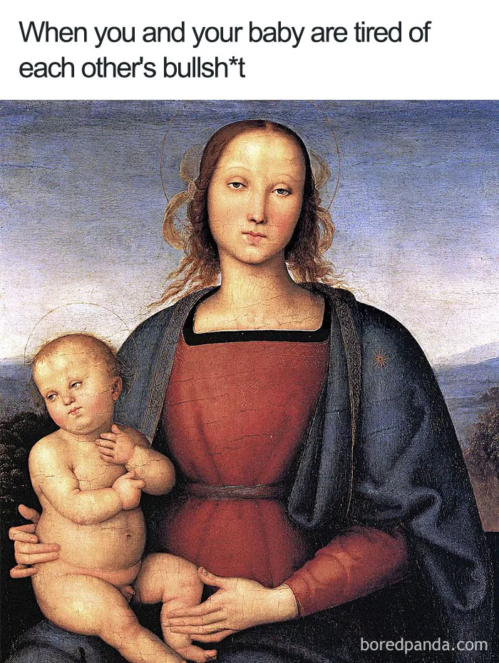 50 Of The Funniest Classical Art Memes Ever