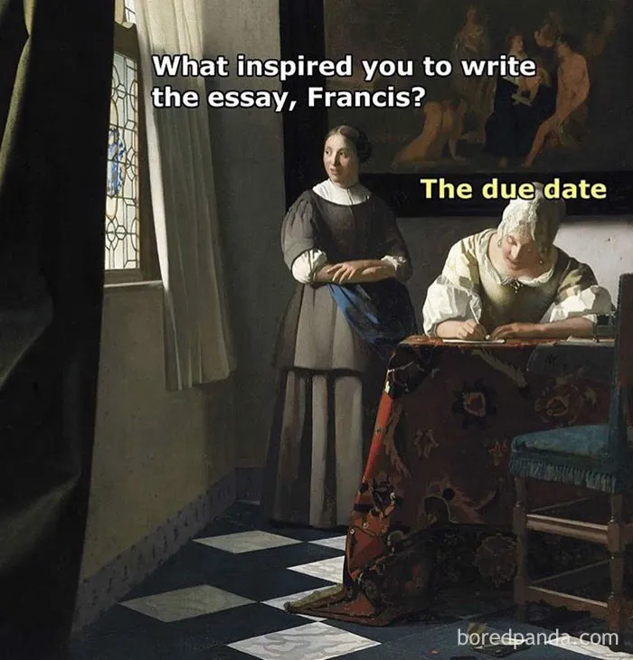 50 Of The Funniest Classical Art Memes Ever