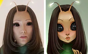 This Artist Turns Movie Characters Into Cartoons