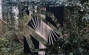 Suspended Wood Installation 'Nature Of Choice'
