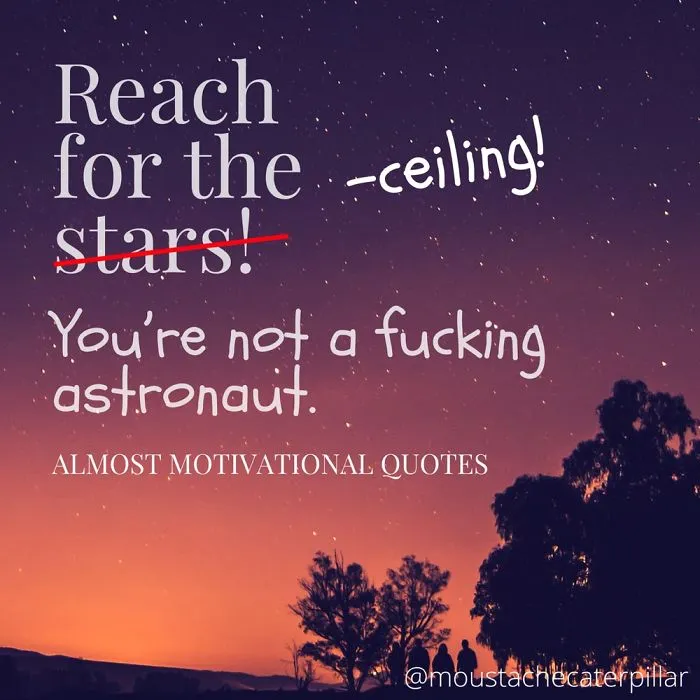 Almost Motivational Quotes